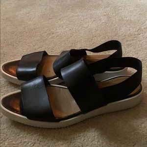 Everlane black sandals size 9